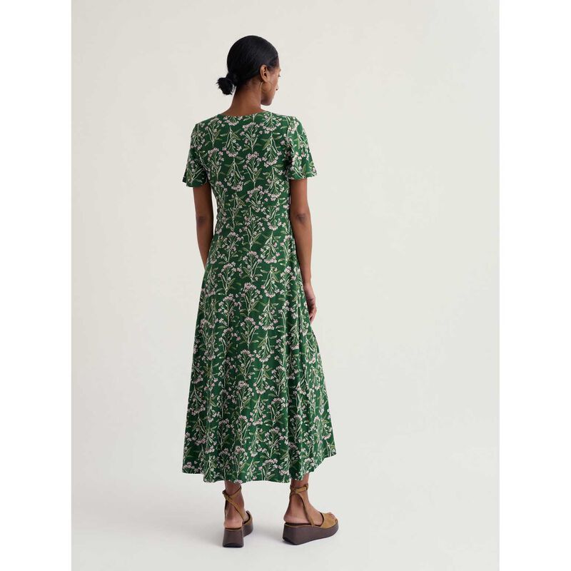 Seasalt Cornwall Chateaux Dress Yarrow Study Treetop image number 1